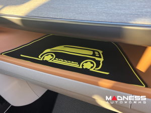 Volkswagen ID. Buzz Interior Upgade Kit - Non Slip Rubber Liner Kit - Yellow Volkswagen ID. Buzz Interior Upgade Kit - Non Slip Rubber Liner Kit - Yellow